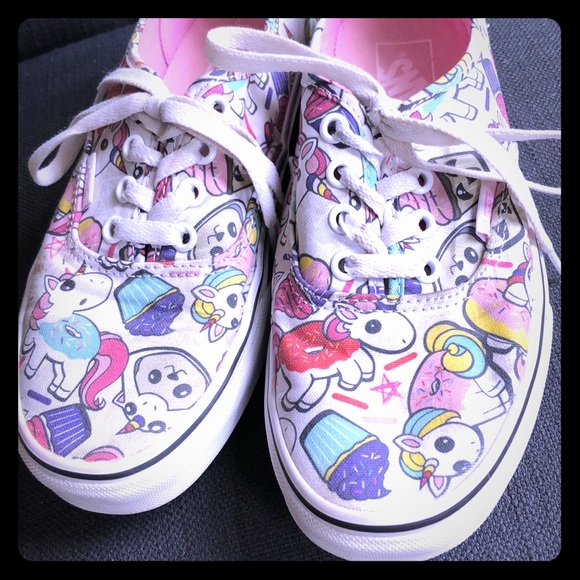 donut unicorn vans